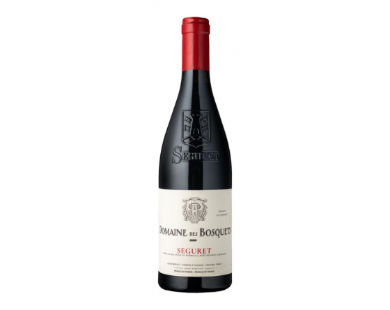 Domaine des Bosquets - Côtes du Rhône Séguret rouge - La Cave du Vigneron Toulon