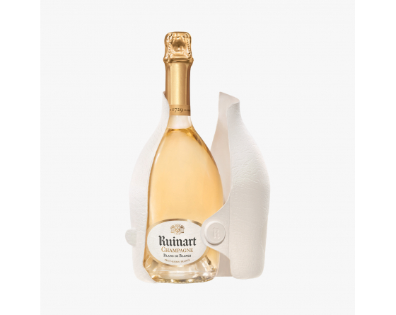 Champagne Ruinart Blanc de Blancs étui seconde peau - La Cave du Vigneron Toulon