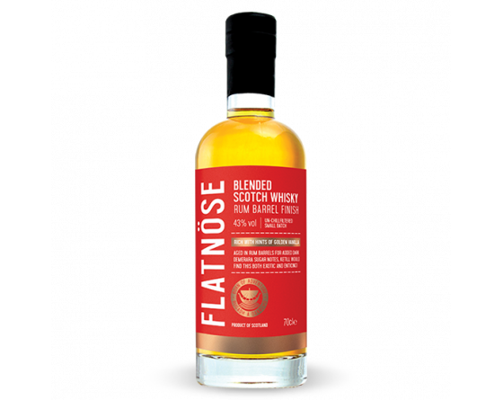 Flatnöse Rum Barrel Finish - Blended Scotch Whisky - La Cave du Vigneron Toulon