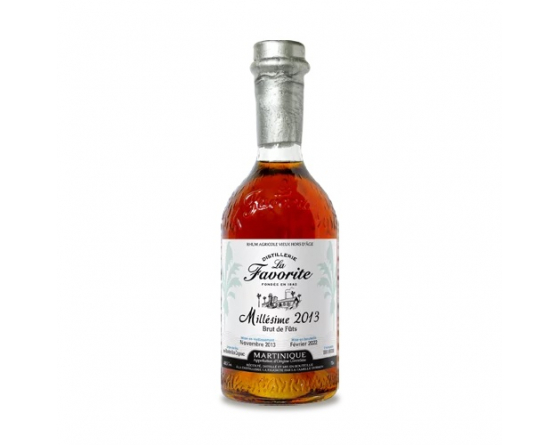 La Favorite 2013 Rhum agricole très vieux Martinique - La Cave du Vigneron Toulon