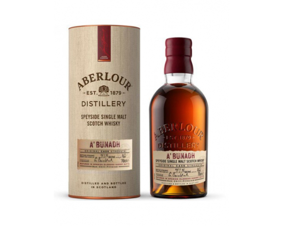 ABERLOUR 12 ANS Un-Chillfiltered Coffret 2 verres 70CL 48°