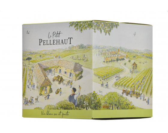 Petit Pellehaut - BIB blanc sec et fruité - La Cave du Vigneron Toulon