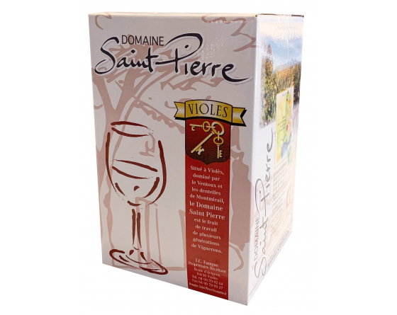 Saint Pierre - BIB 5 litres rouge - La Cave du Vigneron Toulon