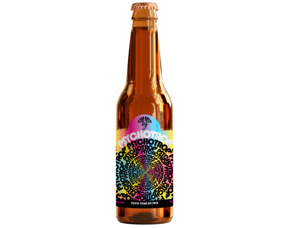 Bière du Golfe - Psychotrop - Bière artisanale blonde triple - La Cave du Vigneron Toulon