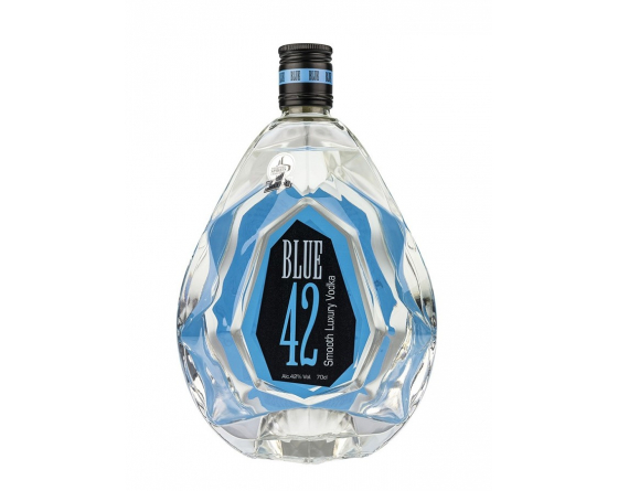 Blue 42 vodka de luxe bouteille diamant - La Cave du Vigneron Toulon