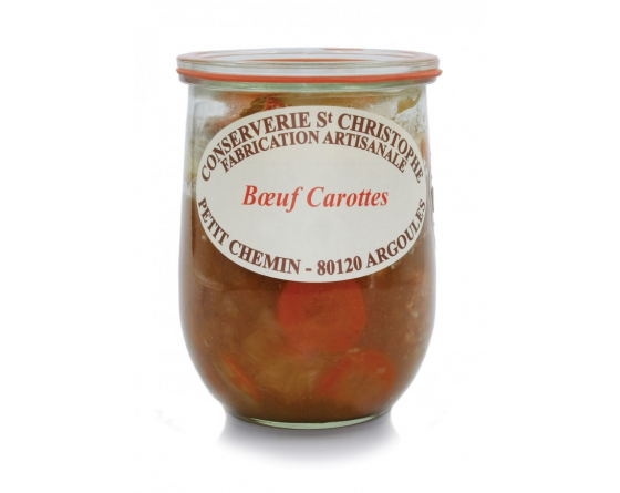 Boeuf Carottes Conserverie Saint Christophe - La Cave du Vigneron Toulon