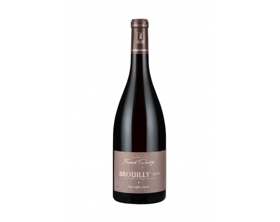 Domaine Franck Chavy - Brouilly sans souffre ajouté 2020 nature - La Cave du Vigneron Toulon