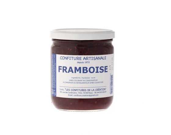 Recette de la confiture de framboise maison