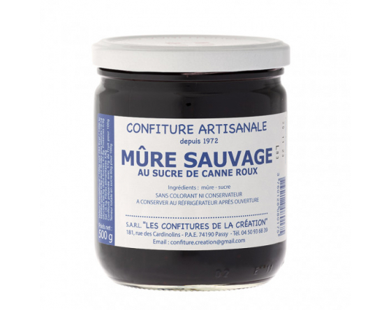 Confiture Artisanale Mûre Sauvage - La Cave du Vigneron Toulon