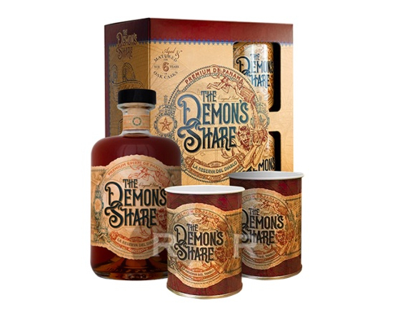 The Demon's Share 6 ans - Coffret 2 timbales - La Cave du Vigneron Toulon