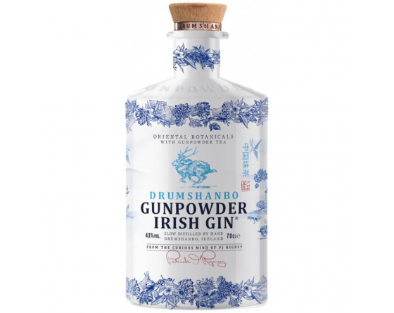 Drumshanbo Gunpowder Irish Gin Ceramic Bottle - La Cave du Vigneron Toulon