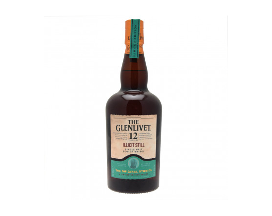 Glenlivet Illicit Still 12 ans - Single Malt Scotch Whisky - La Cave du Vigneron Toulon