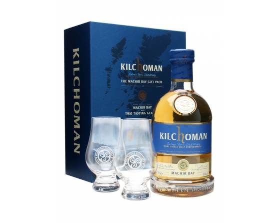 Kilchoman Machir Bay - Coffret 2 verres - La Cave du Vigneron Toulon