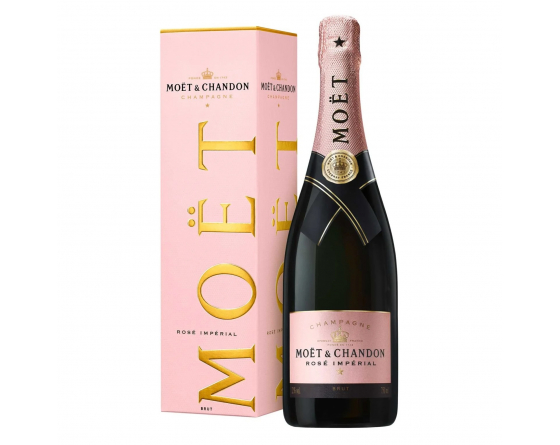 Champagne Moët & Chandon Impérial Rosé en coffret - La Cave du Vigneron Toulon