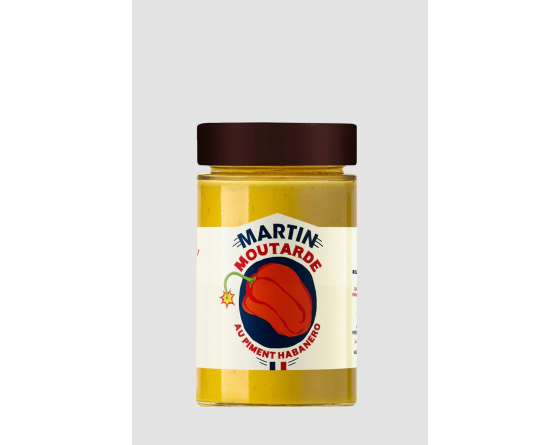 Moutarde au piment Habanero Maison Martin - La Cave du Vigneron Toulon