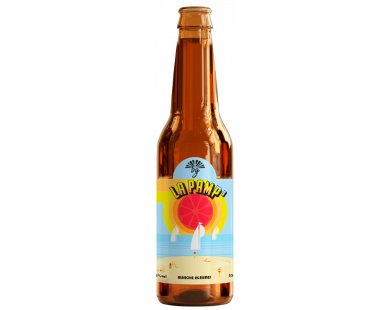 Bière du Golfe - La Pamp' - Bière artisanale blanche - La Cave du Vigneron Toulon