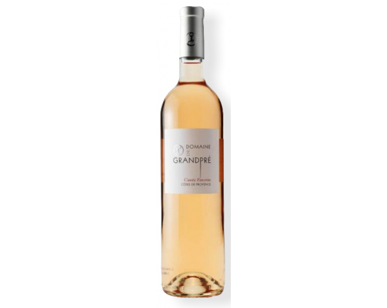 Domaine de Grandpré - Favorite Côtes de Provence rosé - La Cave du Vigneron Toulon