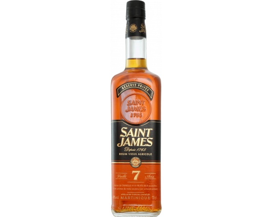 Saint James 7 ans - Rhum de Martinique - La Cave du Vigneron Toulon