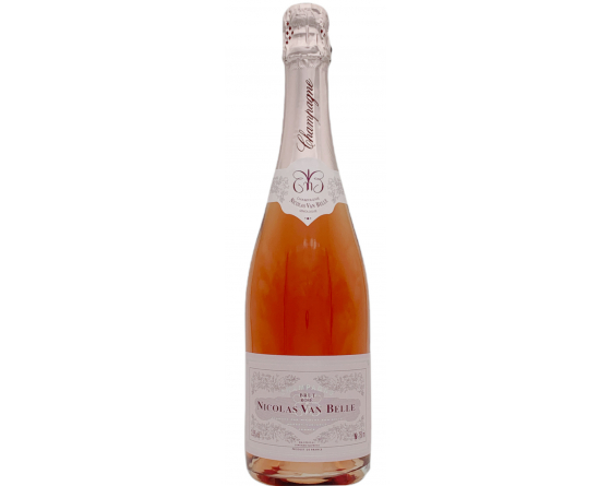 Champagne Nicolas Van Belle Rosé - La Cave du Vigneron Toulon