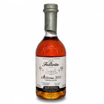 La Favorite 2015 - Rhum agricole très vieux de Martinique