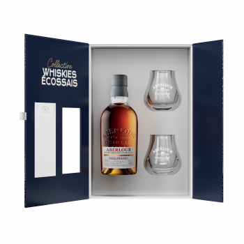 Aberlour Casg Annamh - Speyside Single Malt Scotch Whisky - Coffret 2 verres