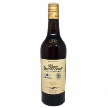 Barbancourt 5 étoiles 8 ans - Rhum vieux d'Haïti