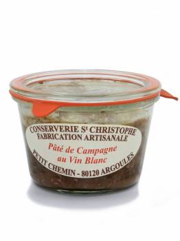 Pâté de Campagne Vin Blanc - Conserverie St Christophe