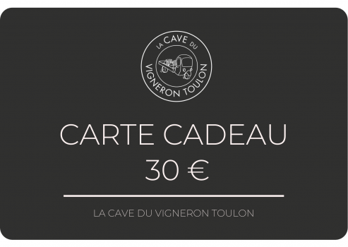 Carte Cadeau 30€