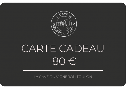 Carte Cadeau 80€