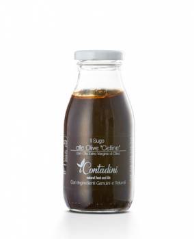 Sauce Tomate aux olives noires "Celline" - Contadini - 250gr