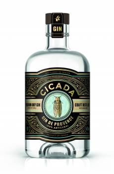 Cicada - Gin artisanal de Provence de la Distillerie de Toulon