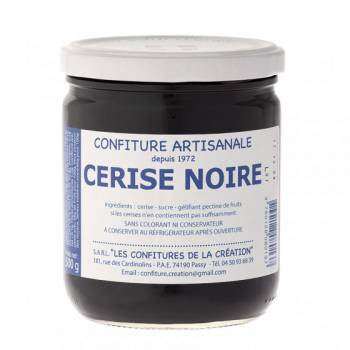 Confiture Artisanale Cerise Noire - Les Confitures de La Création