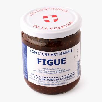 Confiture Artisanale Figue - Les Confitures de La Création