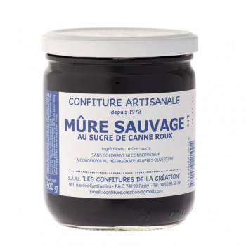 Confiture Artisanale Mûre Sauvage - Les Confitures de La Création