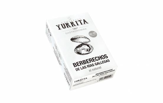 Coques de Galice au naturel - Yurrita