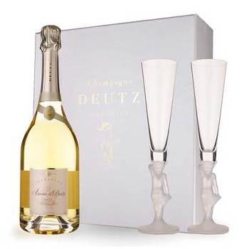 Champagne Deutz - Amour de Deutz - Coffret + 2 flûtes
