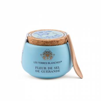 Fleur de sel de Guérande - Les Terres Blanches - Edition bleue limitée 100g