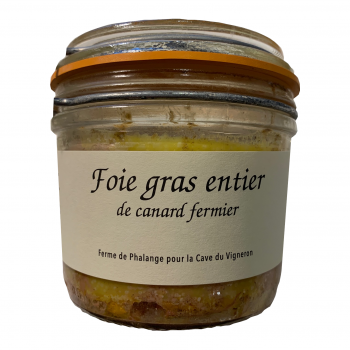Foie gras entier de canard fermier - 315g