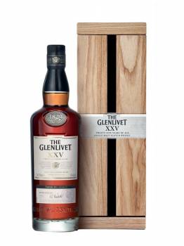 Glenlivet 25 ans - Single Malt Scotch Whisky - Coffret bois