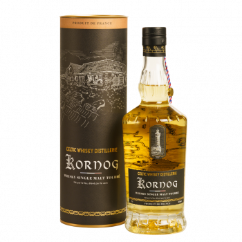 Kornog - Single Malt tourbé - Whisky Breton
