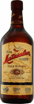 Matusalem Gran Reserva 15 solera - Rhum vieux de République Dominicaine