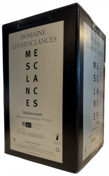 Château Les Mesclances - IGP Méditerranée rouge - BIB 5 Litres