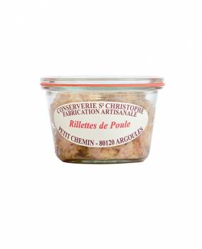 Rillettes de Poule - Conserverie St Christophe