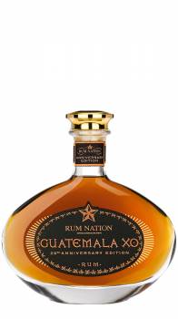 Rum Nation Guatemala XO 20th Anniversary - Rhum extra vieux du Guatemala