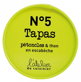 Tapas n°5 - Pétoncles et thon - L'Atelier du Cuisinier