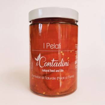 Tomates pelées à la main au naturel - Contadini