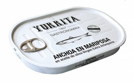 Anchois de Cantabrie à l'huile d'olive - Yurrita